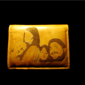 Cartera foto detras
