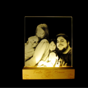 Lampara foto madera 2